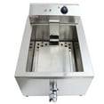 thumbnail image 5 of INTSUPERMAI Commerical Funnel Cake Fryer with 2 Ring Molds Electric Stainless Steel, 5 of 7