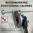 thumbnail image 7 of Positioning Caliper for Wood Cutting - Stainless Steel Measuring Tool, Circular Saw Cutting Guide Precision Locking Caliper Easy Measurement for DIY, 7 of 7