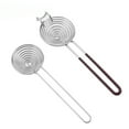 thumbnail image 3 of 1Pc,stainless steel egg white separator creative extended handle protein egg white egg yolk separator hot pot fishing (Thickened large size), 3 of 7