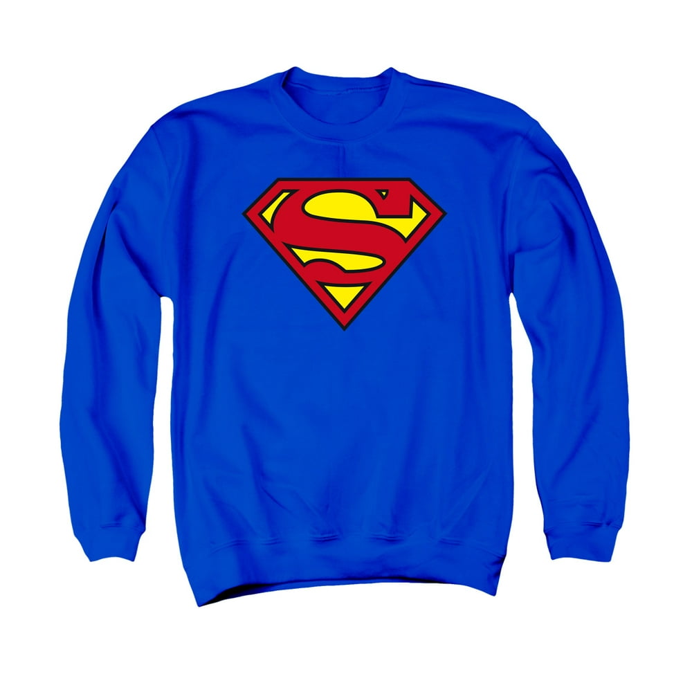 Superman - crewneck sweatshirt: superman- classic logo size xl - Walmart.com - Walmart.com
