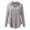 thumbnail image 2 of Ketyyh-chn99 Long Sleeve Shirts for Women Plus Size Women Shirt Blouse Top 2024 GY1,M, 2 of 4