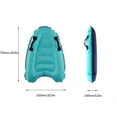 thumbnail image 4 of Yeacher Outdoor Inflatable Surfboard Surfing Board Learn to Swim Safely Lightly Kick Board Surfing Swimming Bodyboard, 4 of 7
