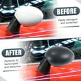 thumbnail image 2 of Unique Bargains Pair Car Rear View Mirror Cover Cap Replacement Gray for BMW Mini Clubman R55 Hatchback Cooper R56, 2 of 6