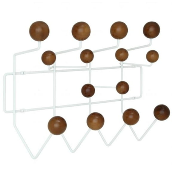 East End Imports EEI-216-WAL Gumball Coat Rack, Walnut