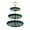 Army Green, variant on PALIFEUR 3 Tier Plastic Cupcake Stand, Dessert Cupcake Stand, Cakes Fruit Candy Display Tower for Wedding, Birthday Party, Tea Party, Three-layer Fruit tray