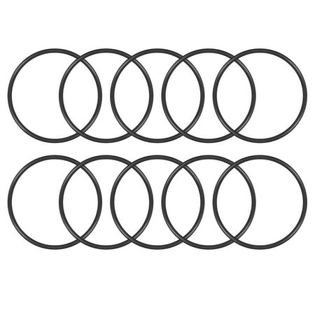 O-Ring In Gomma Nitrile 115x105x5mm | 2 Pezzi Per Rubinetti E Idraulica | Guarnizione Stagna Nero