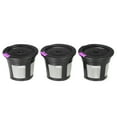 thumbnail image 1 of Amdohai 3pcs/set Reusable Coffee Capsule for Keurig 2.0 & 1.0 Brewers Refillable Coffee Filters, 1 of 7
