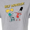 thumbnail image 3 of Hey Arnold! - Best Buds - Juniors Cropped Cotton Blend T-Shirt, 3 of 5