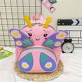 thumbnail image 5 of GobdXE Back To School Unisex Student 3D Butterfly Cartoon Mini Backpack Dual Zipper Pocket Lightweight Daypack Size:One Size, 5 of 5