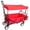 Red, variant on Sesslife 150 lbs Capacity Utility Garden Wagon with Foldable
