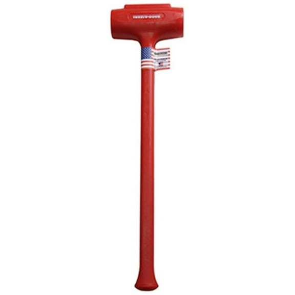 Polyurethane Dead Blow Hammer (144 oz, Red)