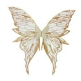 thumbnail image 2 of Alas de mariposa para elfo, ideales para usar en fiestas de disfraces de niños y adultos. Oro, 2 of 9