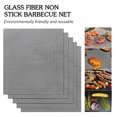 thumbnail image 5 of Heat-resistant silicone baking pan mat Hollow gr-id grilling mat BBQ mesh, 5 of 5