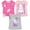 Pink / gray, variant on Marvel Spider-Verse Ghost-Spider Toddler Girls 3 Pack T-Shirts Toddler to Big Kid