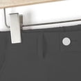thumbnail image 5 of JTieacloth Mens Shorts Knee Length Men's Casual Shorts Summer Comfortable Breathable Slim Fit Stretch Flat Front Dress Shorts For Gym Outdoor Travel,Gray, 5 of 6
