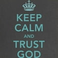 thumbnail image 2 of CafePress - Keep Calm And Trust God Maternity T Shirt - Maternity Dark T-Shirt, 2 of 3