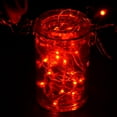 thumbnail image 4 of BalsaCircle 7.5 feet Red 20 LED Fairy Lights Garland Wedding Party Centerpieces Backdrop, 4 of 8