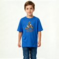 thumbnail image 2 of Boys Graphic T-Shirt Motocross Dirt Bike Racer Kids Tees 100% Cotton Short Sleeve Tops Ages 4-13Y, 2 of 4