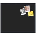 thumbnail image 2 of PinPix 24x20 Custom Cork Bulletin Board Solid Black Poster Board Has a Fabric Style Canvas Finish, Framed in Solid Black, by ArtToFrames (PinPix-622), 2 of 5