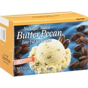 Great Value Low Fat Butter Pecan Ice Cream, 1.75 qt