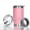 Pink, variant on 14oz Car Insulated Can Cooler, Universal Stainless Steel Double Lid Beer Cup Cooling Ice Water Bottles Insulated Slim Can Cooler