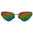 thumbnail image 2 of Komono KOMS60-00 Ona Luminous Women's Metal Sunglasses Mirrored Lens, 2 of 2