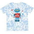 thumbnail image 3 of Inktastic Robot 3rd Birthday Boys Toddler T-Shirt, 3 of 5