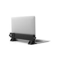 thumbnail image 1 of Folding Laptop Mount â CTA Locking and Folding Security Laptop Desk Mount That Secures Laptops with Cable & Key Lock Mechanism - Black (LT-LFSDM), 1 of 7