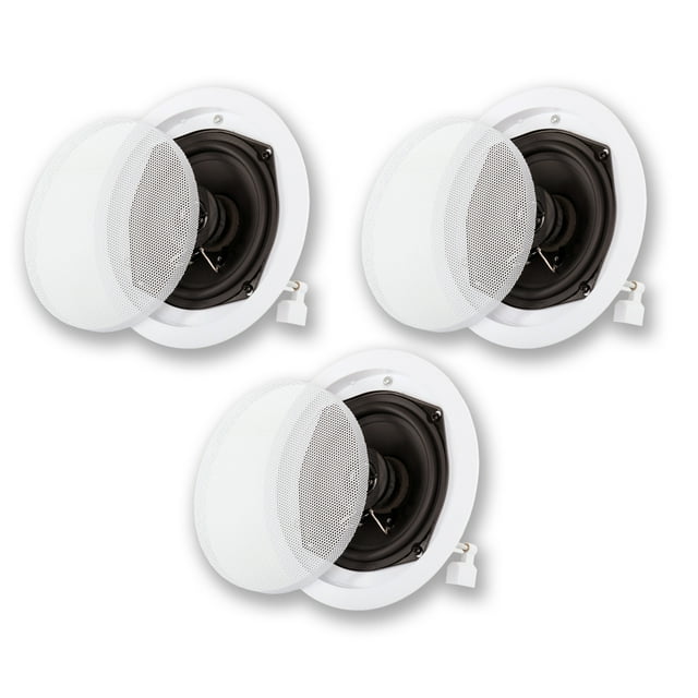 Acoustic Audio R191 Support de Plafond pour Haut-Parleurs Cinéma Maison Lot de 3
