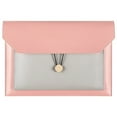 thumbnail image 2 of Nomeni Leather Business Document Bag Button Document Storage Bag Contract Document Bag Large Capacity Business Document Bag, 2 of 6