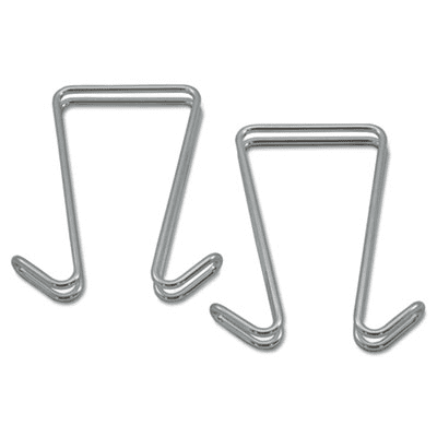 

Alera-1PK Double Sided Partition Garment Hook Steel 0.5 X 3.38 X 4.75 Over-The-Door/Over-The-Panel Mount S