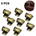 thumbnail image 1 of Zócalo magnético para puerta de gabinete, 8 Uds., con imán para cerradura de puerta de gabinete más cercana (Color bronce verde), 1 of 5