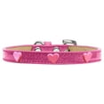 thumbnail image 6 of Dog, Puppy  Pet Widget Ice Cream Collar, "Pink Glitter Heart", 6 of 9