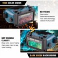 thumbnail image 3 of Lunettes Masque de Soudure LCD Batterie Solaire Auto-oscurcissant/assombrissantes Lunette de Protection des Yeux pour Soudage avec Bande (Vert), 3 of 5