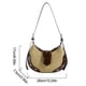 thumbnail image 3 of Bolso Hombro para Mujer Con Remaches Bandolera Cuero PU El (Caqui), 3 of 9
