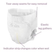 Bambo Nature Dream Toddler Training Pants, Eco-Friendly - Size 6, 40 lbs and up, 19 Count, 1 Pack