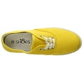 thumbnail image 5 of Shoes8teen Womens Canvas Shoes Lace up Sneakers 324 Yellow 9, 5 of 10