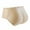 Beige, variant on Women Padded Lifting Shapewear Low Rise Control Briefs Rear Enhancer Comfortable Solid Color Underwear Womens Underwear Beige,XXL
