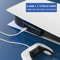 thumbnail image 3 of Ps5 Usb Hub Extender 5 puertos Transmisión Expansión Adaptador Convertidor Divisor Sincero  Hogar, 3 of 5