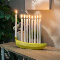 Eclytyku Portable Banana-Themed Candle Holder – Unique, Lightweight Decor for Home, Parties, and Outdoors