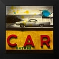 thumbnail image 2 of Olukman, Ayline 12x12 Black Modern Framed Museum Art Print Titled - Car-Entree, 2 of 5