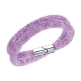 thumbnail image 3 of Swarovski Stardust Mauve Ladies Double Bracelet 5140103, 3 of 3