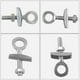 thumbnail image 3 of Scienceny Pernos de ajuste de piñón fijo para bicicletas, tensor de cadena de bicicleta de viaje, ajustador de tornillo de Metal, herramienta Vehículos, repuestos y accesorios Mis, 3 of 6