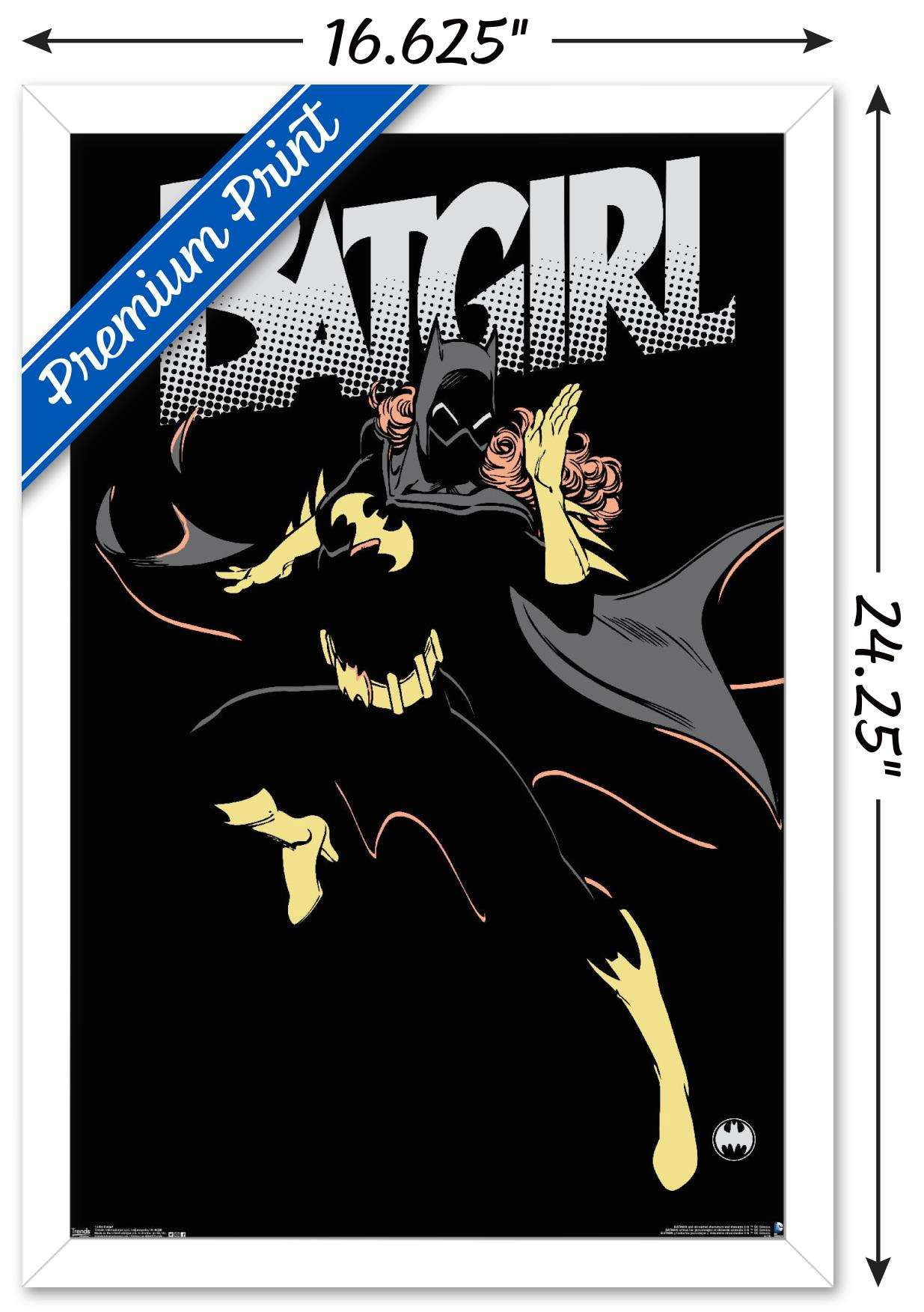 DC Comics - Batgirl Wall Poster, 14.725" x 22.375", Framed