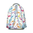 thumbnail image 3 of "Lively Cat Pattern Backpack - Wonderful Gift for Students, Lightweight Bookbag for College & Work, Waterproof with Floral Design", 3 of 6