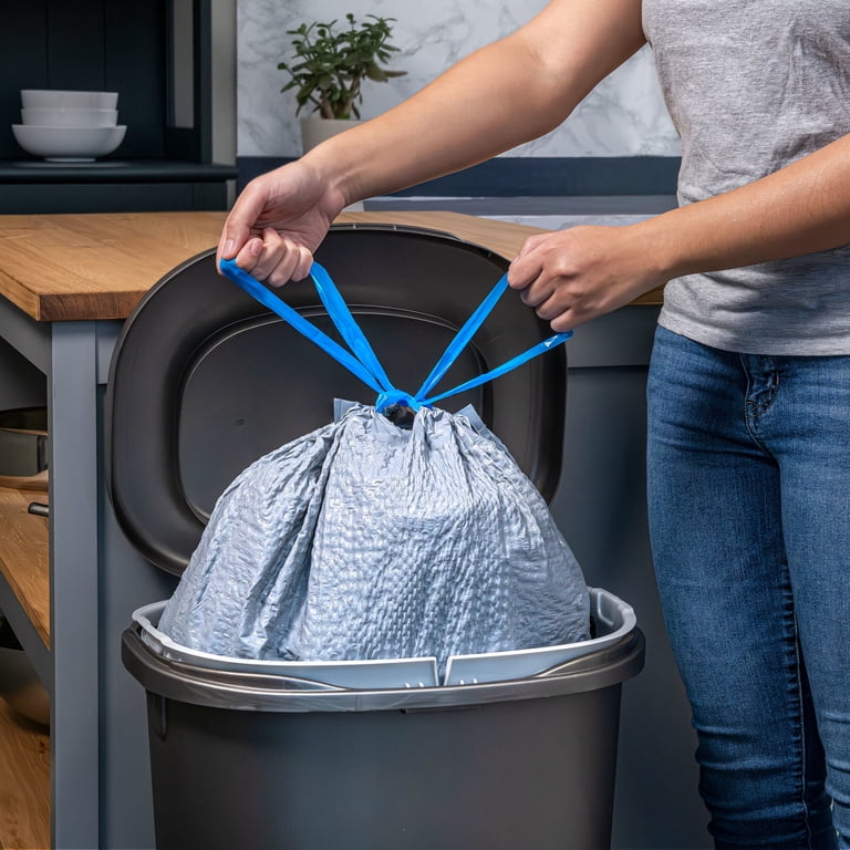 Simply Done 40-Count 13 Gallon Fresh Scented White Kitchen Trash Bag