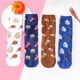 thumbnail image 3 of Calcetines de algodón de tubo medio con diseño de huevo y patatas fritas de aguacate, a juego con colores interesantes, calcetines de mujer de estilo europeo y americano, 3 of 6