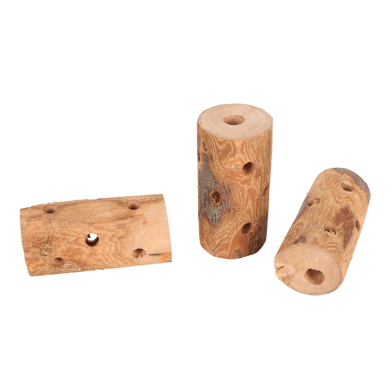 Suodoka 3Pcs Small Animals Apple Wood Chew Sticks Toys for Chinchillas Hamsters Guinea Pigs Rabbits (3.94 inches / 10 cm)
