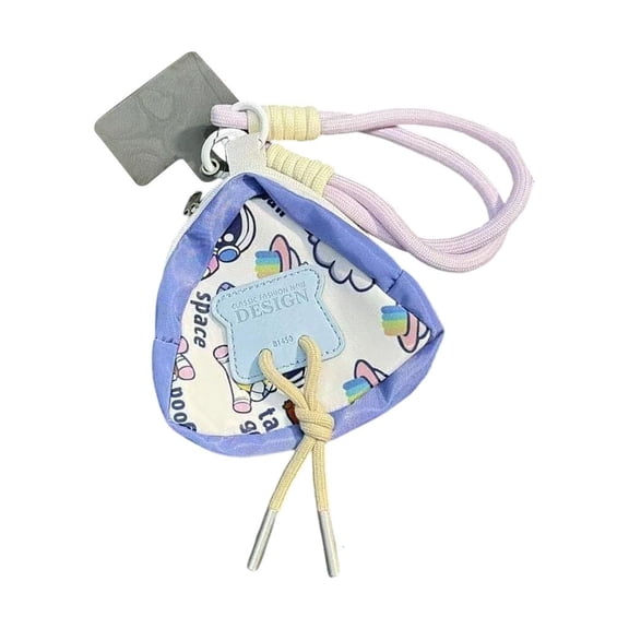 YIEMEEN Miniature Coin Purse Pendant Macaron Color Wallet Pouch Portable Key Chain Backpack
