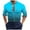 Blue, variant on AherBiu Mens Shirts Long Sleeve Button down Slim Fitted Shirt Trendy Business Work Office Dress Shirts